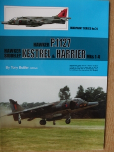 WARPAINT  074. HAWKER P.1127 HAWKER-SIDDELEY KESTREL   HARRIER Mks 1-4
